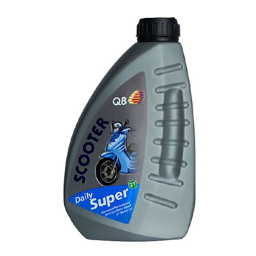 Моторное масло Q8 Scooter Daily Super, 1л